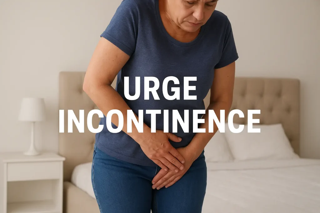 how to manage urge incontinence Bury St Edmunds symptoms