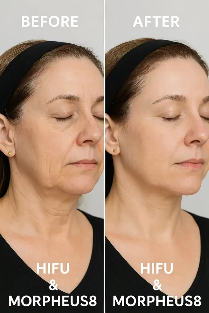 HIFU & Morpheus8 treatment results Bury St Edmunds - book in today!