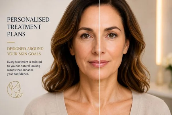 Before and after results of Collagen Lift Therapy Bury St Edmunds